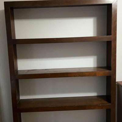 4-Shelf Wood Bookshelf/Storage Shelf 