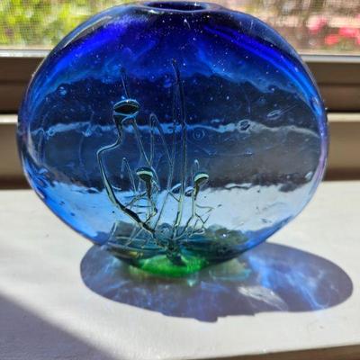 Hand blown art glass.
Loren Chapman