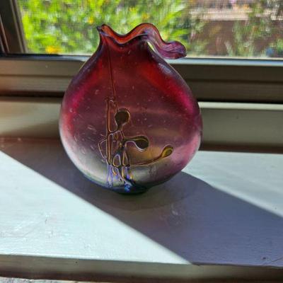 Hand blown art glass.
Loren Chapman