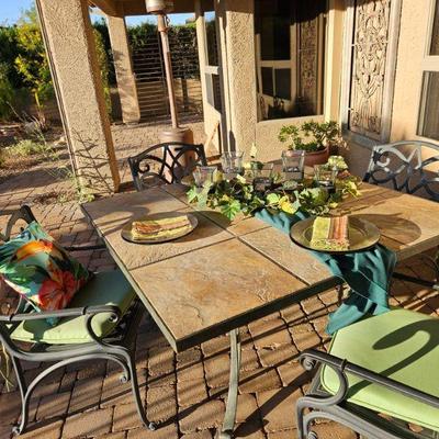 Outdoor table 4 Chairs