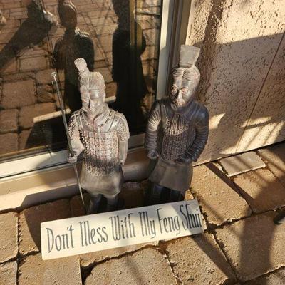 Outdoor pottery/art