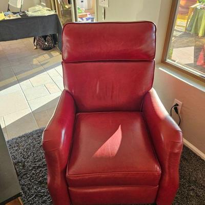 Ethan Allen Leather Recliner!