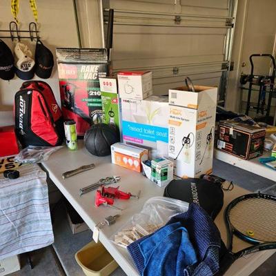 Garage items.