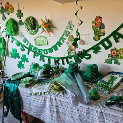 St Patrick's day items 