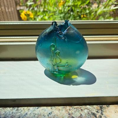 Hand blown art glass.
Loren Chapman