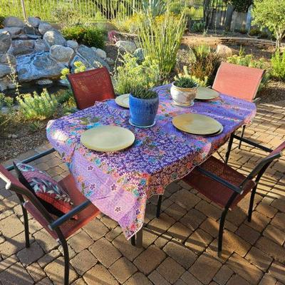 Outdoor table 4 Chairs