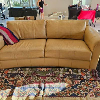 Beautiful leather sofa