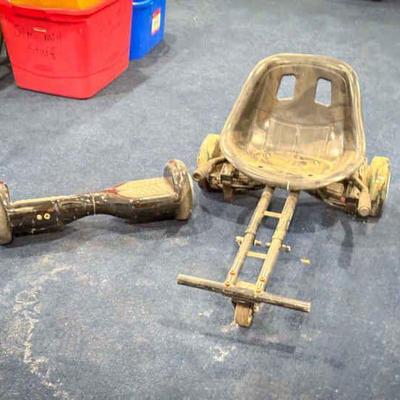 (2) HEAVILY Used Hoverboards
