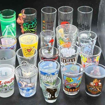 (21) Shot Glasses
