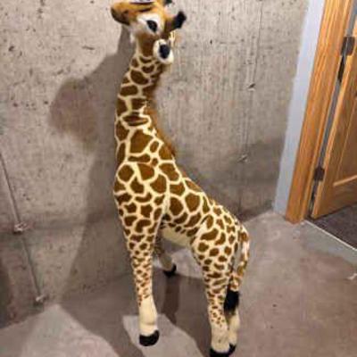 4 Foot Tall Stuffed Giraffe

