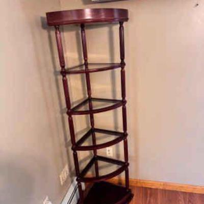Five Shelf Corner Display

