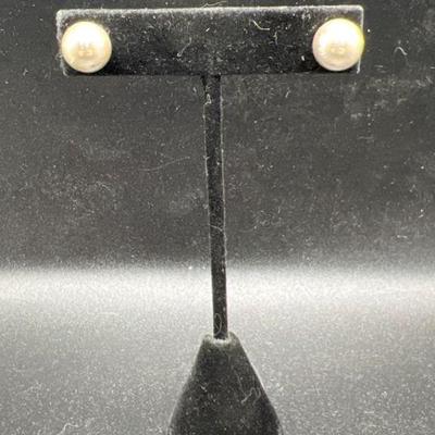 Tiffany & Co. 1/2” Sterling Silver Earrings
