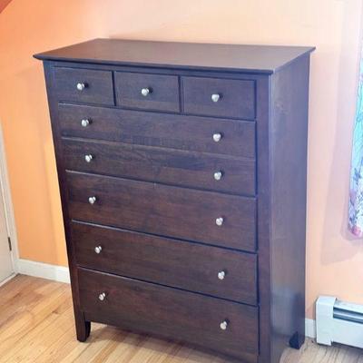 Vaughn Bassett Five Drawer Dresser
