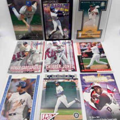 (9) Baseball Cards Feat - Miguel Tejada
