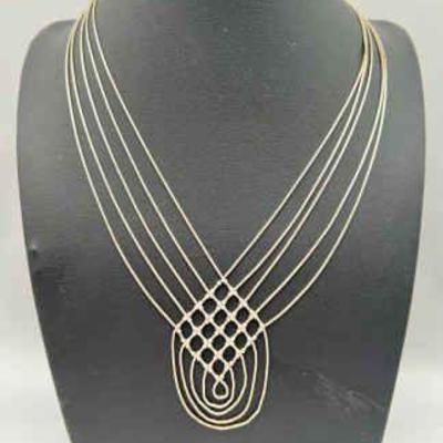 Liquid Sterling Silver Necklace
