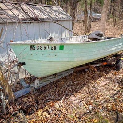 Mirro Craft Boat & Trailer
