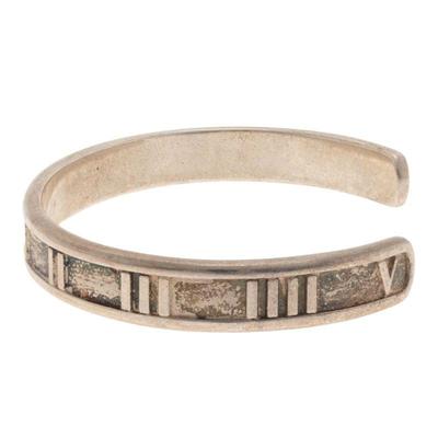 Sterling Silver "Atlas" Cuff Bracelet, Tiffany & Co.