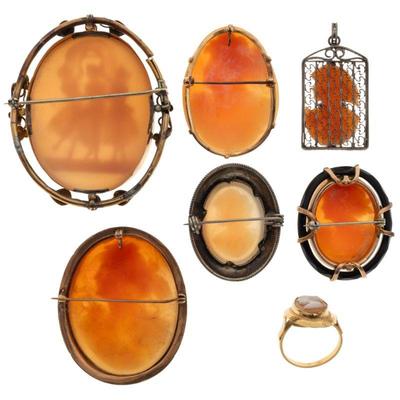 Collection of Cameo Jewelry