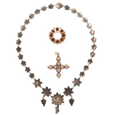 Collection of Bohemian Garnet Jewelry
