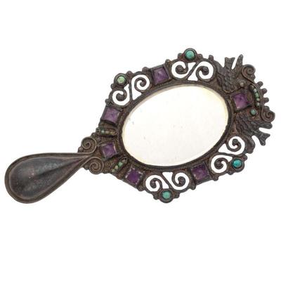 Collection of Amethyst, Turquoise, Coral, Silver Matilde Poulat Items