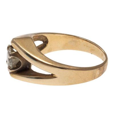 Diamond, 14k Yellow Gold Ring