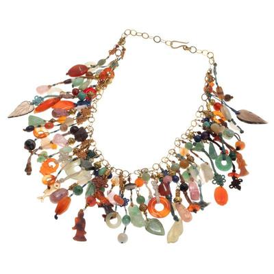 Bill Harris, Piedras San Miguel, Multi-Stone Necklace
