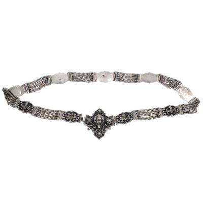 Silver Cherub Belt