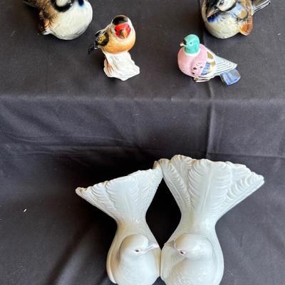 Vintage Lladro & Goebel Bird Figurine Collection 