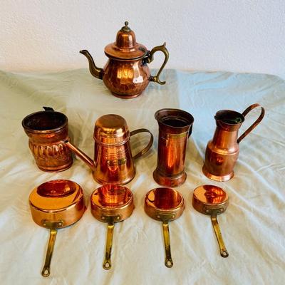 Copper & Brass Kitchen Items