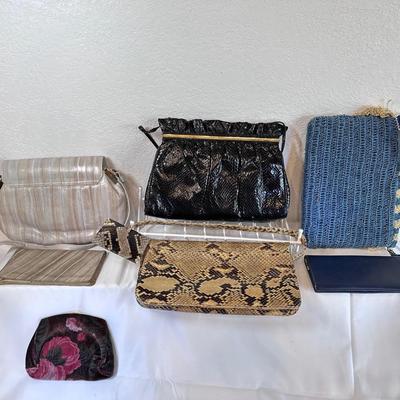 Vintage & Retro Purse Lot – 8 Unique Handbags & Clutches