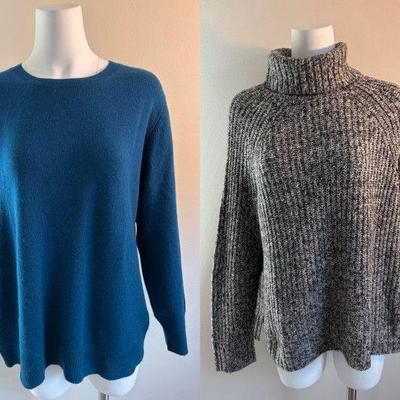 Cashmere & Cotton Sweater Pair G - Neiman-Marcus/Old Navy