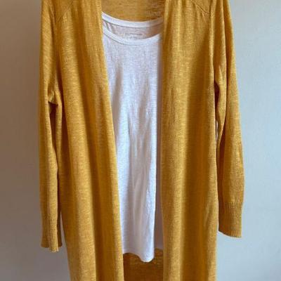Long Linen Cardigan & Tank – Eileen Fisher