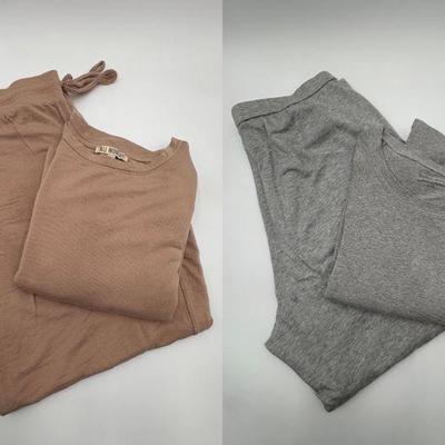 2 Soft Lounge Sets - All Worthy & Eileen Fisher