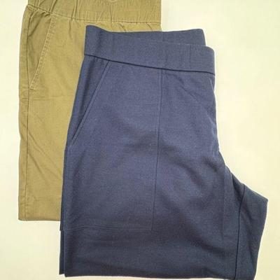 Cotton & Wool Pants Duo - Eileen Fisher