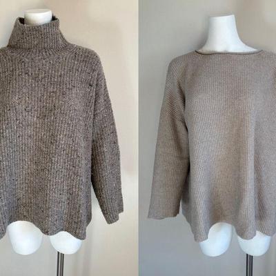Cashmere & Cotton Sweater Pair K - Eileen Fisher