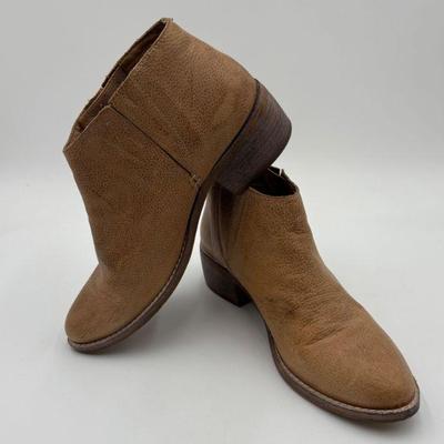 Beige Leather Ankle Boots - Matisse