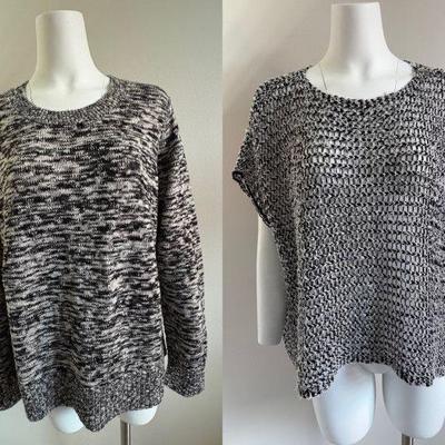 Cotton Sweater Pair J - Eileen Fisher
