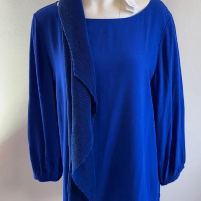 Silk Blouse & Scarf – Eileen Fisher – New w/Tag