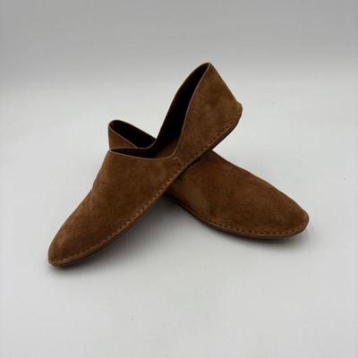 Brown Suede Minimalist Flats - Vince