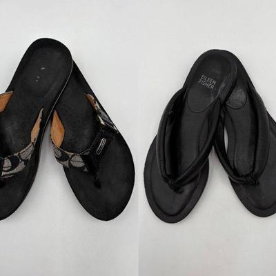 Flip-Flop Duo - Coach/Eileen Fisher