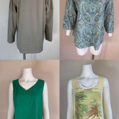 Casual Shirt Quartet - Old Navy/Chico's/Charter Club/J.Jill
