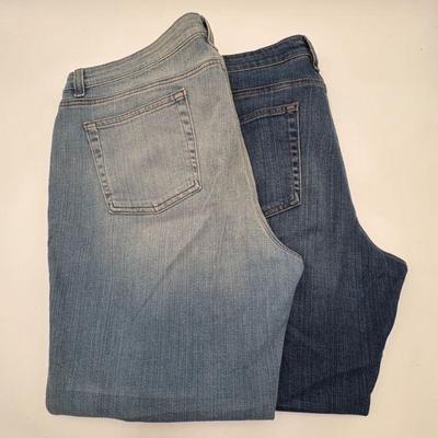 Denim Jeans Duo - Eileen Fisher