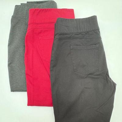 	Colored Casual Pants Trio - Laurie Felt/Brooke Shields