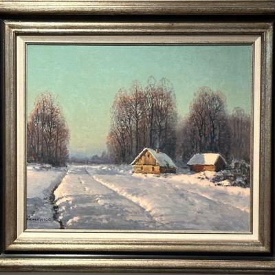 BO016 - Snowy Landscape by Victor Korecki