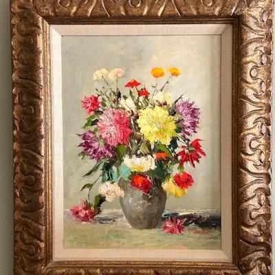 BO006 - Still Life with Flowers by Szamosfalvi