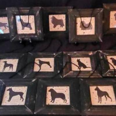 All The Dogs - Collection Of Mini Pet Silhouette Dog Art