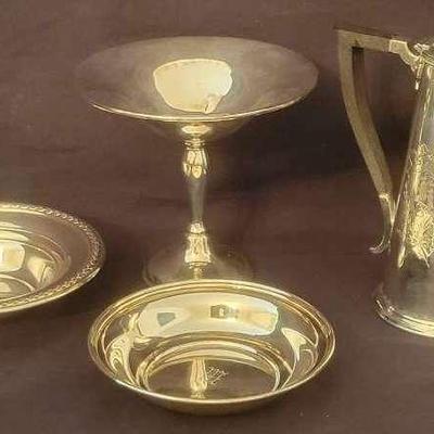 Sterling Silver Coffee Pot And More 