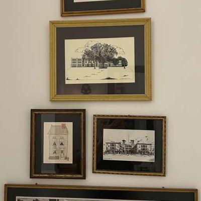 Framed Black And White Art Featuring Richard Sebring