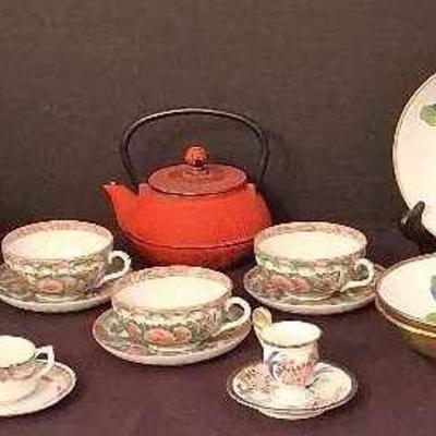 Collection Of Teapot And Cups & More