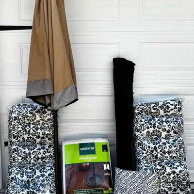 Outdoor Umbrellas And Outdoor Cushions